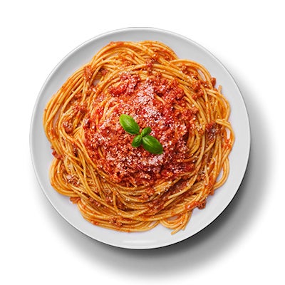 Sauteed Pasta Bolognaise