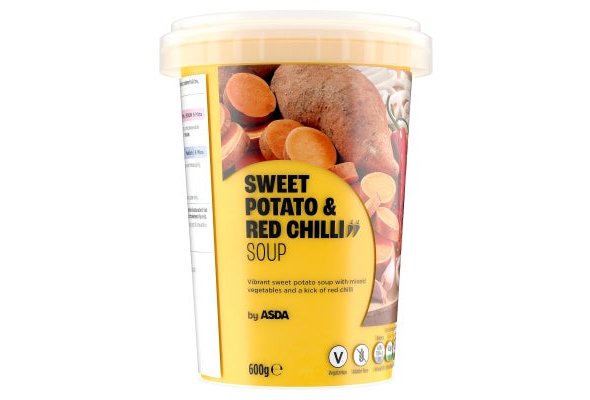 Asda Sweet Potato & Red Chilli Soup 600g