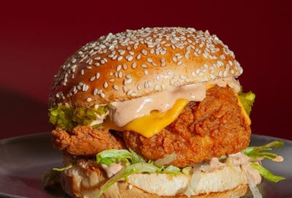 Green Chilli Cheese Burger