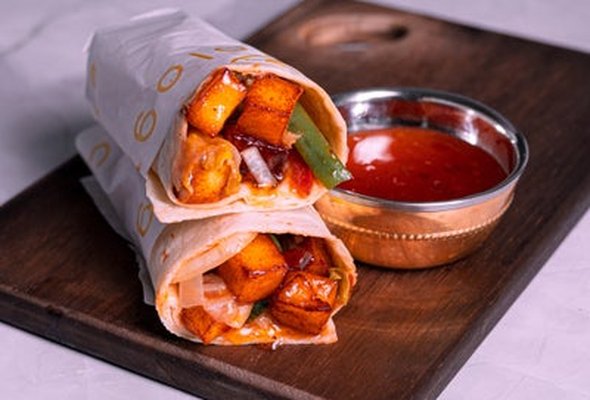 Spicy Paneer Wrap