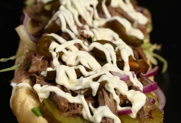 Chucky’s Special Pulled Beef Sub