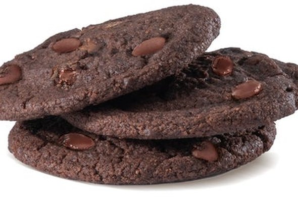 3x Double Chocolate Cookies - (Ve)