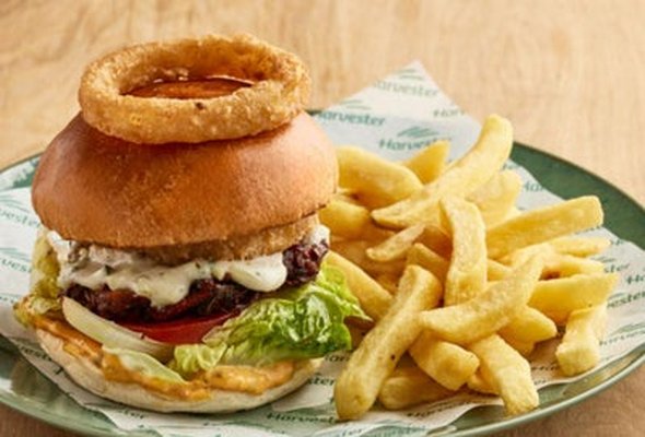 BHAJI BURGER (V)