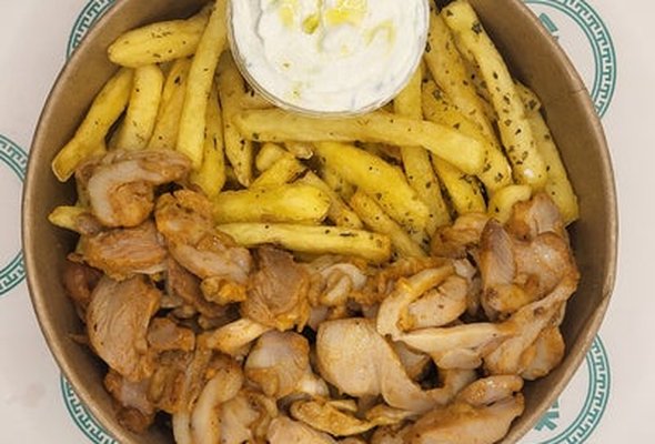 Chicken Gyro Fries