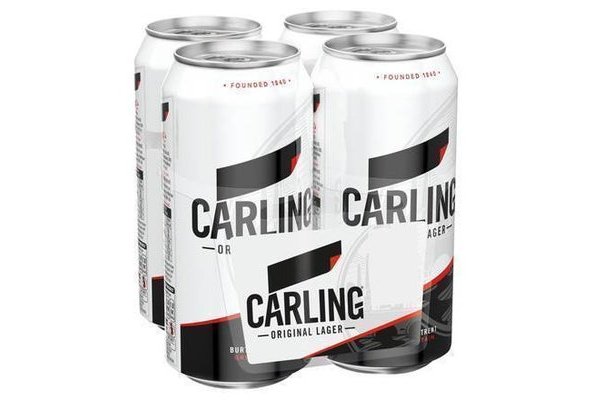 Carling Lager 440ml 4pk