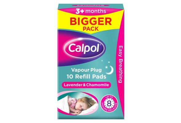 Calpol Vapour Plug Refills Lavender & Chamomile 10 Refill Pads