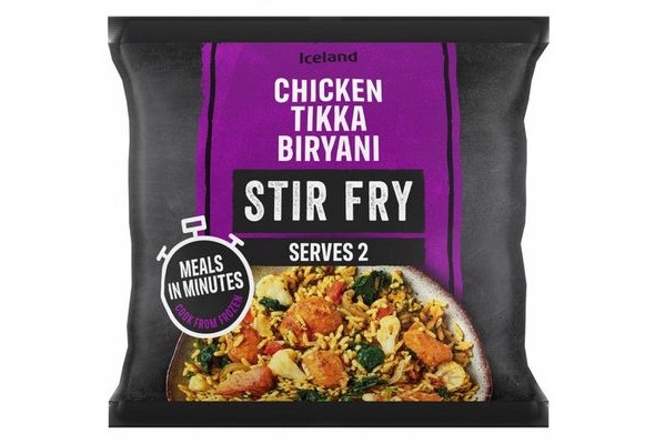 Iceland Chicken Tikka Biryani Stir Fry 750g