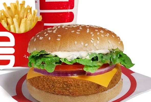 Veggie Burger (with Mayonnaise) MEAL