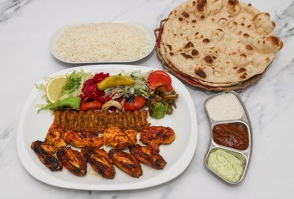 Chicken Kofta, Chicken Shish, Chicken Wings