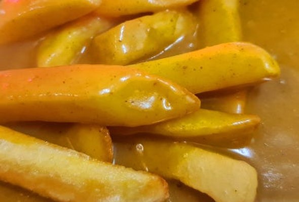 Fried Rice, Chips & Sauce