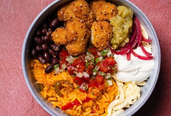 Crispy Cauilflower Bowl (v)