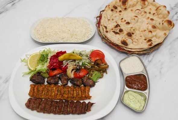 Lamb Kofta, Chicken Kofta, Lamb Shish