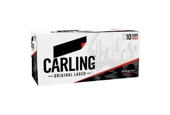 Carling Cans 440ml 10pk
