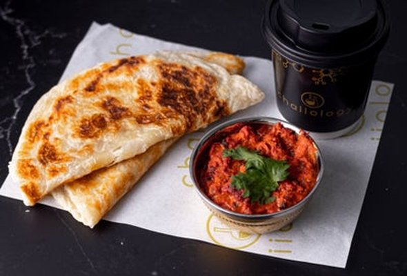 Butter Chicken and 2x Roti or Paratha