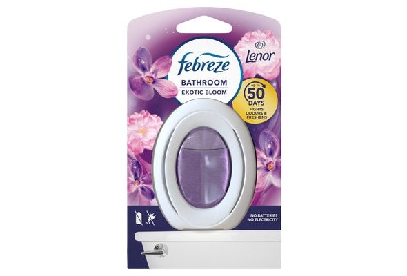 Febreze Lenor Bathroom Air Freshener Exotic Bloom 7.5ml