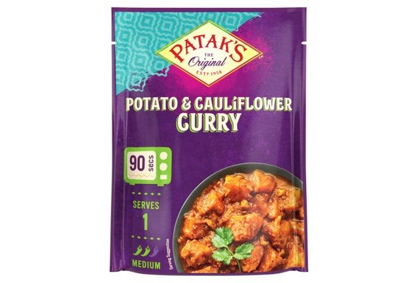 Patak's Spiced Potato & Cauliflower Curry 270g
