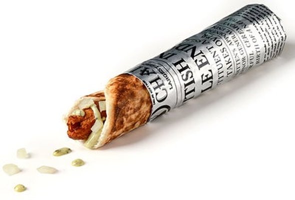 Veg Kebab Roll