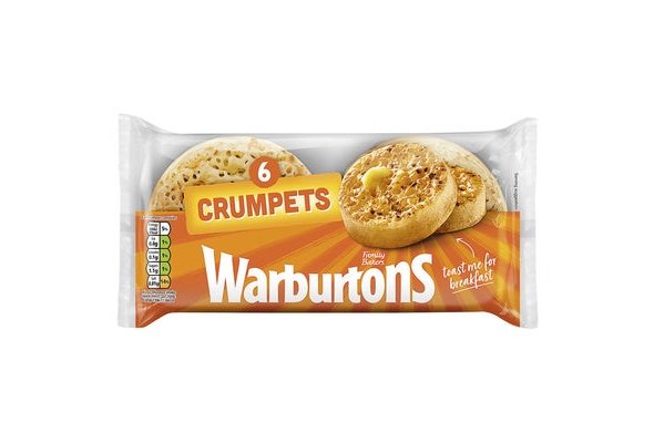 Warburtons 6 Crumpets