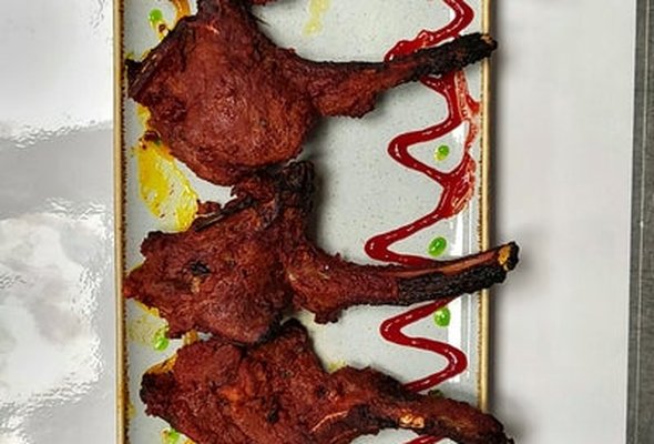 Tandoori Lamb Chops(3 pcs)