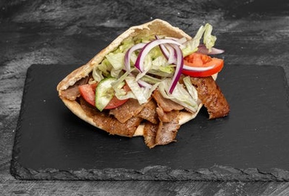 Doner Meat in Pitta