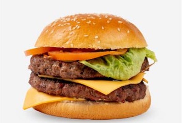 Gourmet Beef Burger: Single