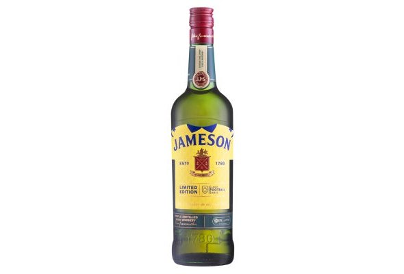 Jameson Triple Distilled Irish Whiskey 700ml 40%