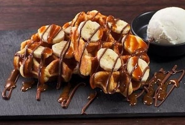 Banoffee Waffle