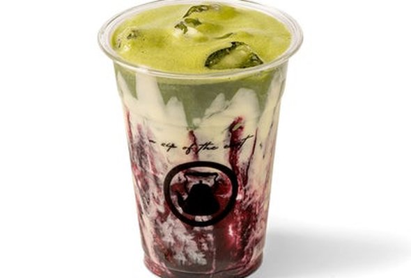 Blueberry & White Chocolate Matcha