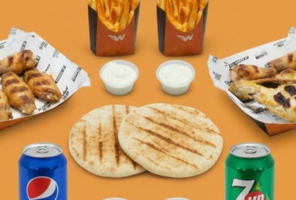 Twin platter (half Chicken)