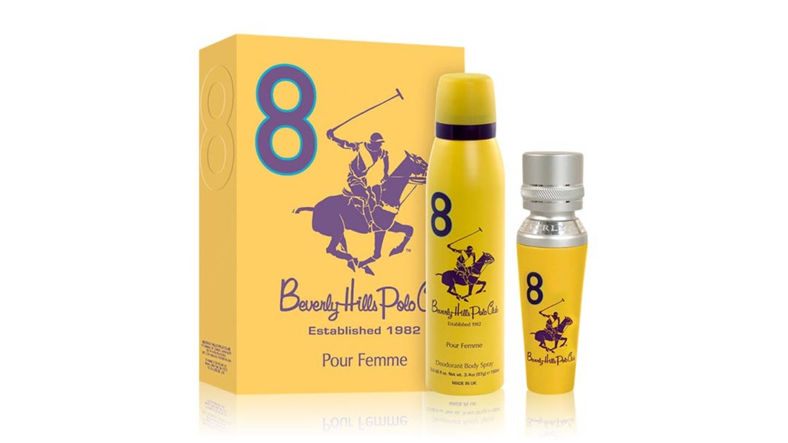 Beverly Hills Polo Club No 8 Gift Set For Women Edp 50ml With Deodorant 150ml
