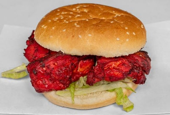 Grilled Tikka Burger