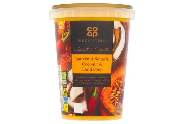 Co-op Irresistible Thai Butternut Squash Soup 600G