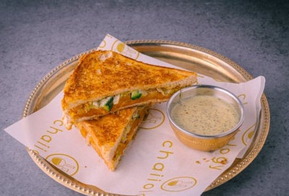 Aloo Tikki Toastie