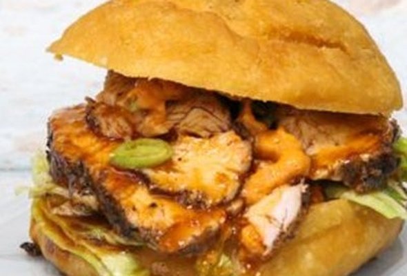 Jerk Chicken burger