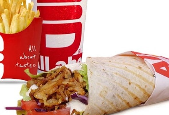 OG Chicken Doner Wrap Meal
