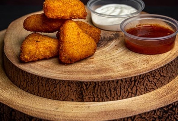 Mac N Cheese  Triangles x 5