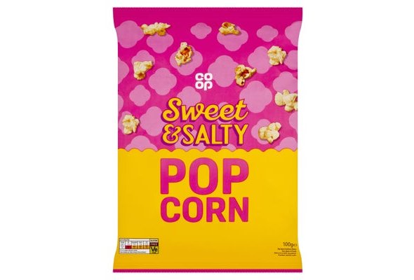 Co-op Sweet & Salty Popcorn 100g