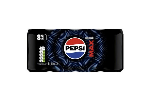 Pepsi Max 8 x 330ml