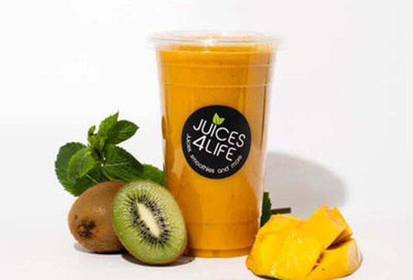 Mango & Kiwi Mocktail