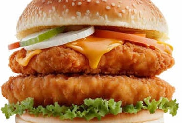 Fire Chicken Burger