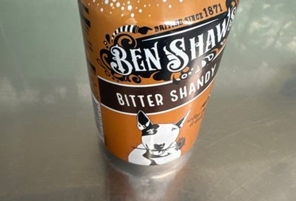 Shandy can of pop