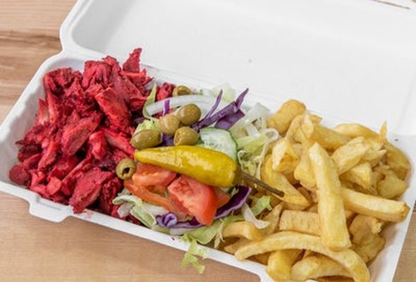 Chicken Tikka Meat and Chips