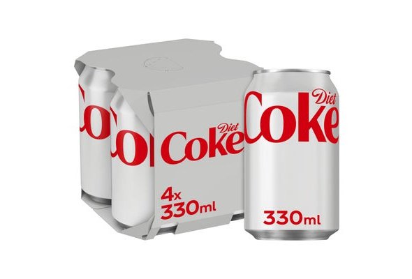 Diet Coke 4 x 330ml
