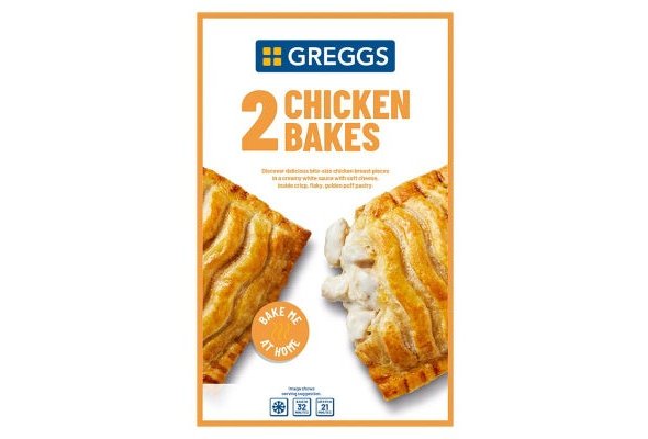 Greggs 2 Chicken Bakes 306g