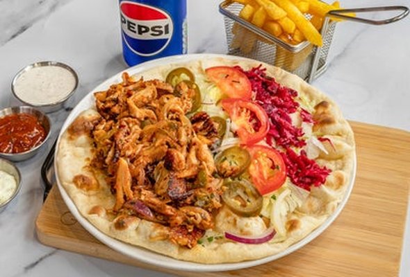 Special Chicken Shawarma Wrap (spicy 🌶🌶)