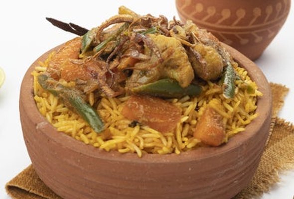 Hyderabadi Veg Dum Biryani