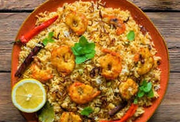 King Prawn Biryani