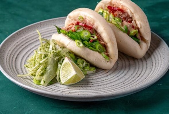 Thai Spiced Pulled Pork Bao