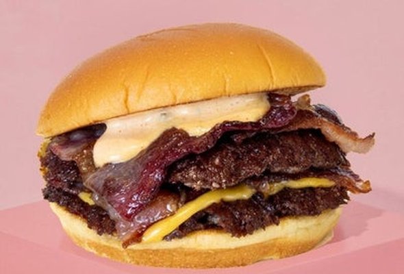 The Barbie Doll – BBQ Double Cheeseburger