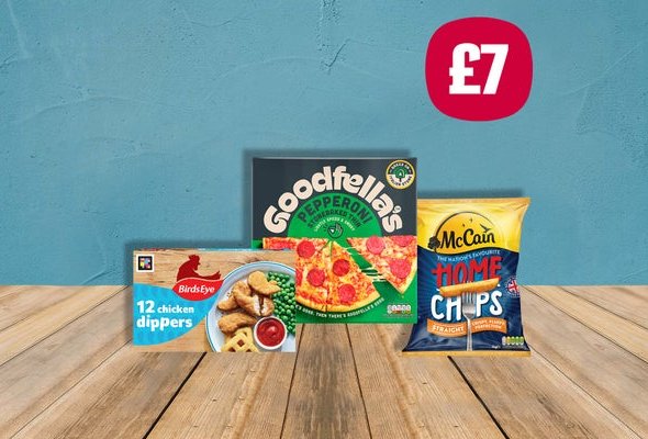 3 for £7 Freezer Fillers (Save up to £4.70)